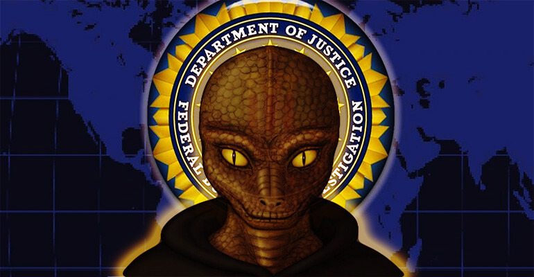 reptilian fbi sign