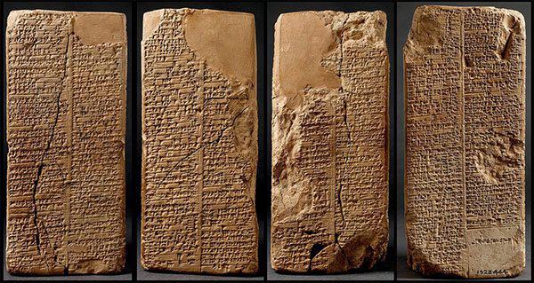 sumerian king list clay