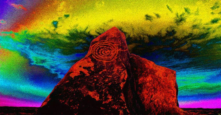 Hopi Indians Prophecy Rock