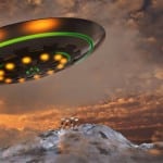 ufo chased by military