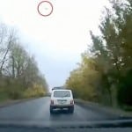 ufo russian car crash