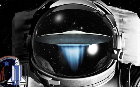 ufo seen by astronaut