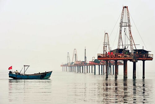 china goldmine underwater