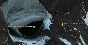 hollow earth entrance in antartica