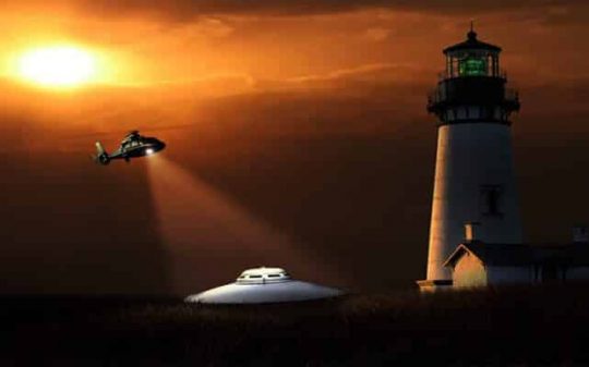 ufo barely misses military helicopter