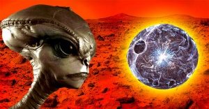 alien sphere on mars