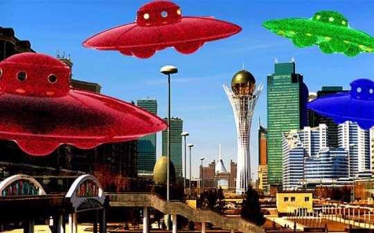 ufo fleet over kazakhstan
