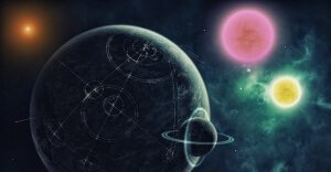 alien planet inside triple star system