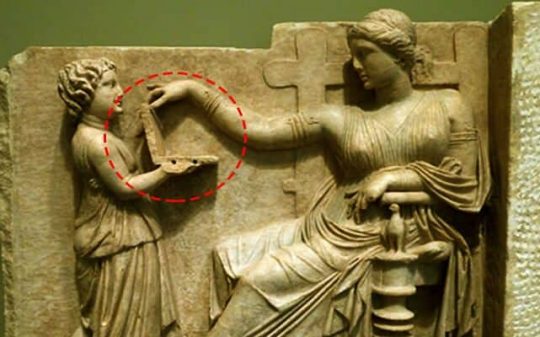 ancient laptop greece
