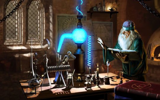 Master Alchemist Fulcanelli, Quantum Notions and the Philosopher’s Stone Written in Stone