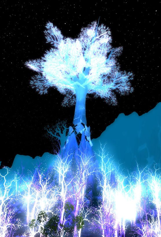 crystal tree