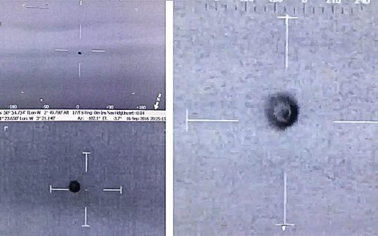 Wow! Police Helicopter Pilot Films Black Hot UFO Invisible to Human Eyes