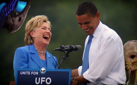 GOV Whistleblower: Obama and Clinton Will Admit Aliens Exist before Trump Enters the White House
