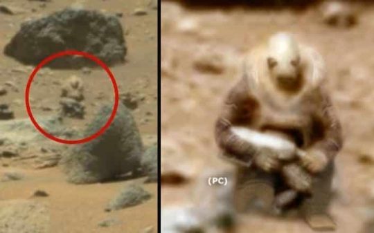 Armed Alien Near Curiosity Rover Raises Big Questions