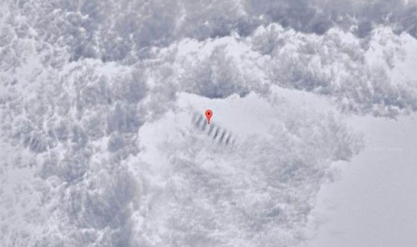 staircase in antarctica