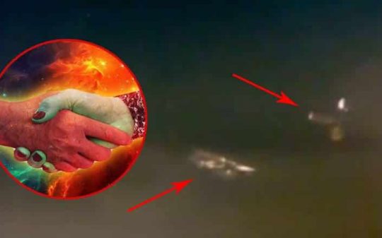 A Strange Meeting In Earth’s Orbit Revealed By NASA Footage