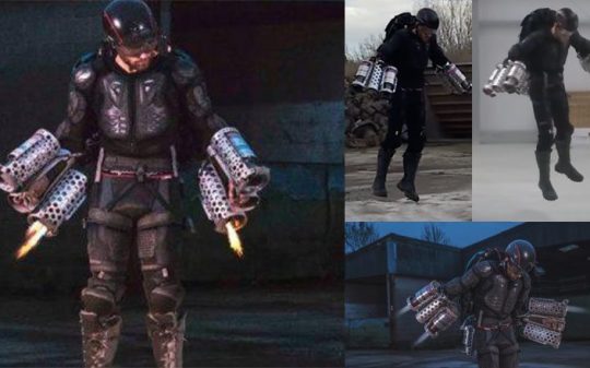 Ex-Marine Builds Real-Life Iron Man Suit, Watch Him Fly
