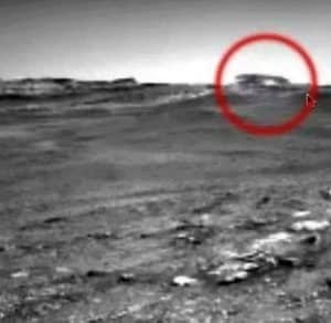 curiosity rover photo ufo