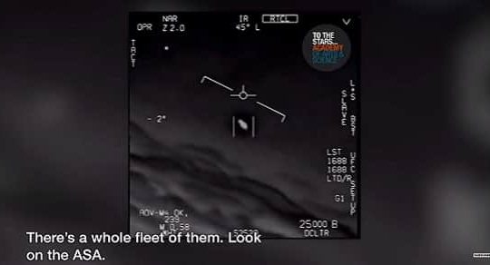 fleet of UFO US NAVY 2015 footage