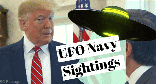 Trump Shares His Opinion On Recently Reported Navy UFO Sightings