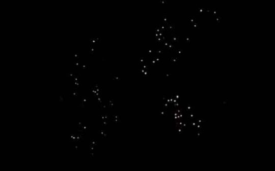 ISS lights sighting