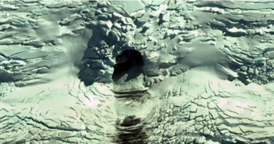 Giant Mysterious Cave Found in Antarctica Unearthed By Satellite Images