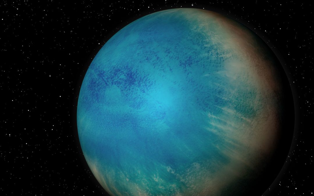 The real Waterworld? Scientists discover an ‘ocean planet’ completely covered by a thick layer of water 100 light-years from Earth