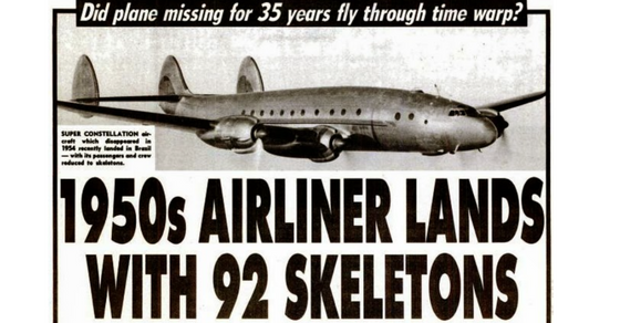 The Flight Took off in 1954 and Landed in 1989 With 92 Skeletons On Board – See The Actual News Story