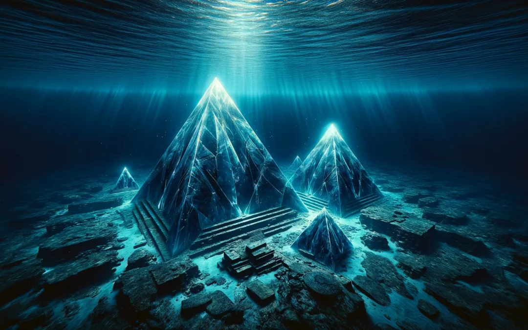 The Discovery Of Two Gigantic Crystal Pyramids Found At The BottomOf The Bermuda Triangle