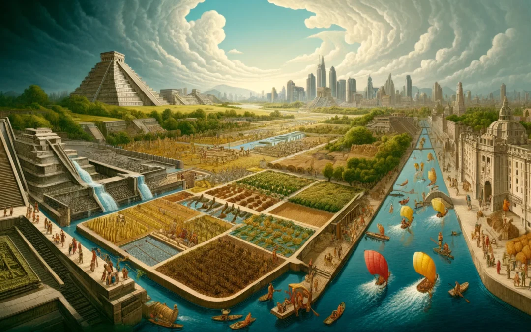 The Art And Science Of Ancient Aztec Chinampa Cultivation, “Floating” Gardens Of Tenochtitlan